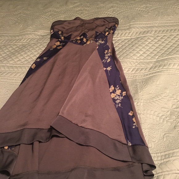 Free People high-low Blue and grey dress - Picture 5 of 8